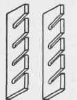 Rack for chisels