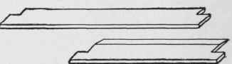 Sills for the door and windows