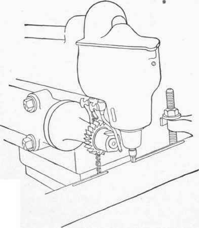 Fig. 235. Splining Arrangement with End Mill in Vertical Head