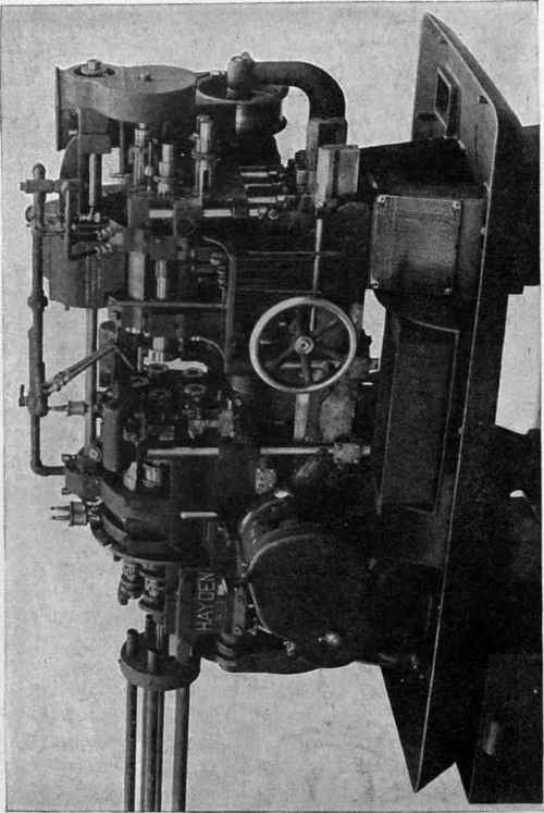 Fig. 362. Hayden Automatic with Five Work Spindles Courtesy of Cincinnati Automatic Machine Company, Cincinnati, Ohio