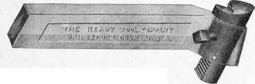 Fig. 370. Red E Roughing Tool Courtesy of Ready Tool Company, Bridgeport, Connecticut