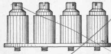 Fig. 385. Tool Maker's Buttons with Screws and Washers for jig Work