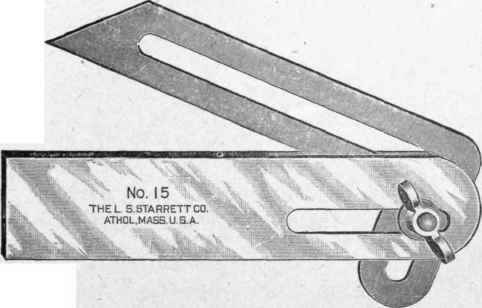 Fig. 8. Universal Bevel Courtesy of L. S. Starrett Company, Athol, Massachusetts