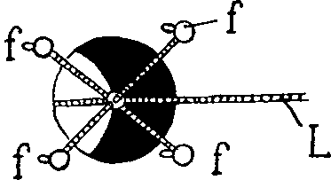 An inch hole is bored through the wall