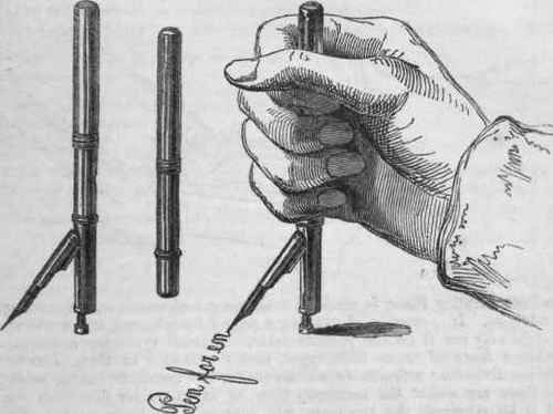 Pen Holder For Enfeebled Hands 300158