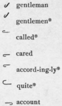 Half Length Logograms 191