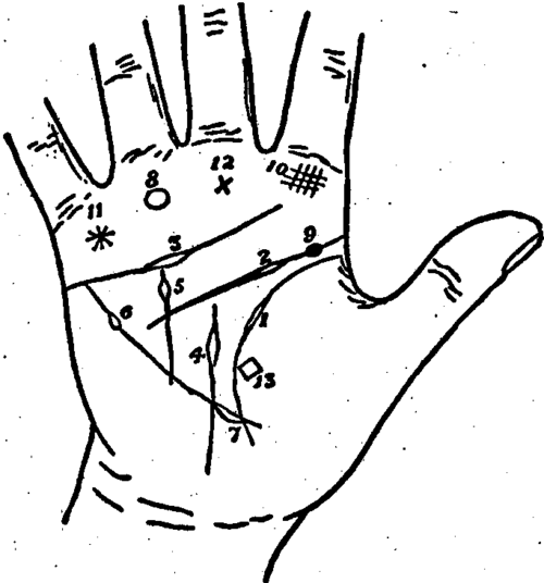 PLATE XXII. The Island, The Circle, The Spot, The Grille, The Star, The Square.