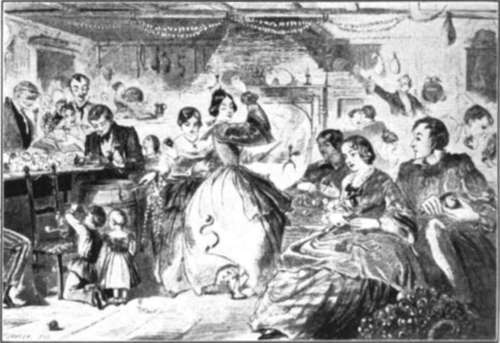 An Autumn Party In The Old Days