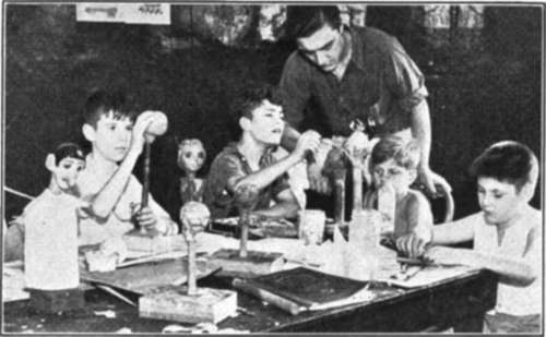 Constructing A Puppet Is As Much Fun As Making It Act