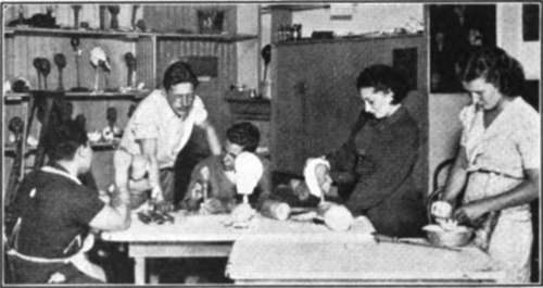 In A Puppet Workshop