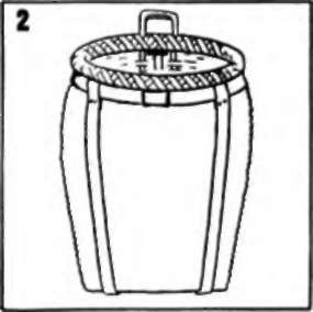 Place The Throat Strap Around The Top Of The Basket