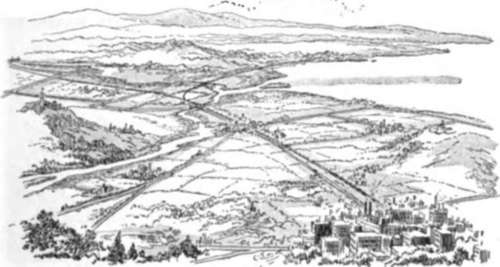 The Known World Of Mr. B. The Shaded Areas Show Where Mr. B Has Been