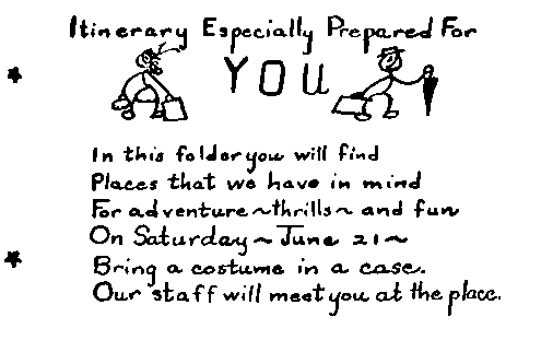 Think Up An Amusing Invitation If You Have Time