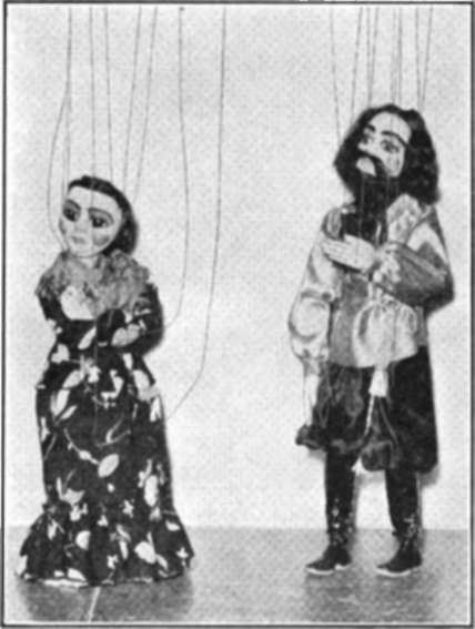 Two Well Constructed Marionettes