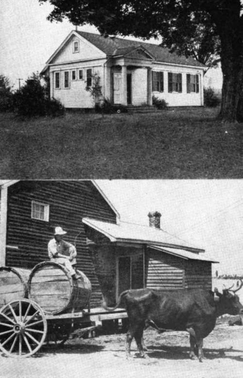 One Room Rural School Old Time Transport