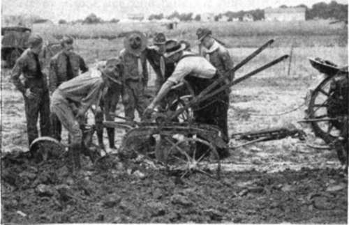 Some Fine Points On Tractor Plowing
