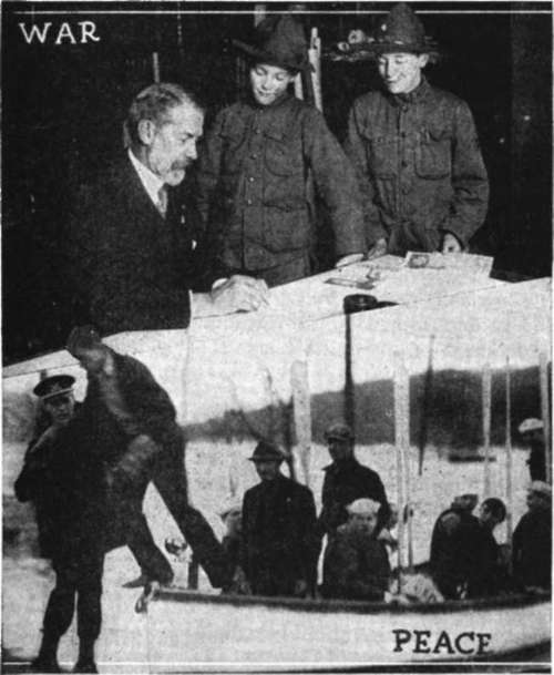 A Bank President buying $1,000,000 worth of Liberty Bonds