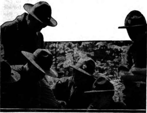 Leadership is distributed in Troop Leaders council