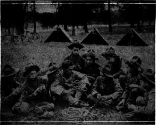 The broad brimmed hat was a feature of the Uniform