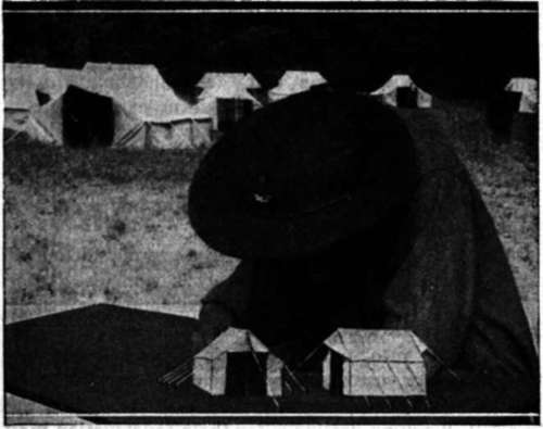 Tiny model tents become realities
