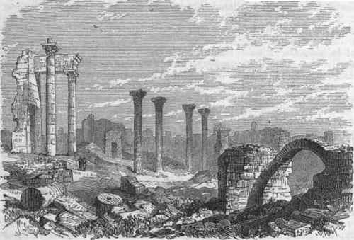Ruins of Bozrah.