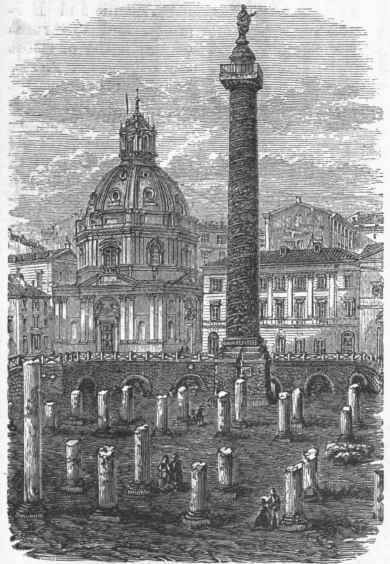 Forum and Column of Trajan.
