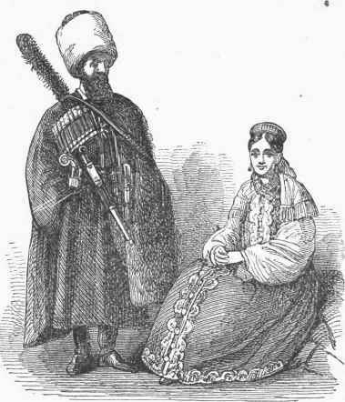 Cossack Man and Woman.