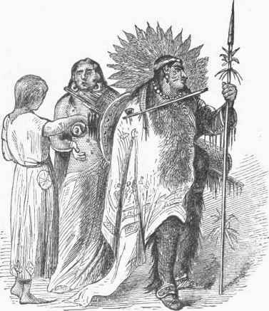 Crow Indians   Chief in Full Dress.