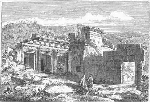 Rock cut Temple, Cyrene.