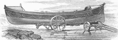 Carriage for Life Boat.