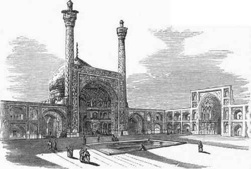 Court of the Grand Mosque, Ispahan.