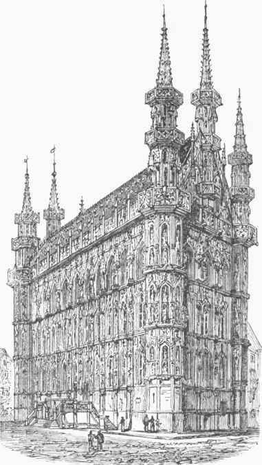 Town Hall, Louvain.