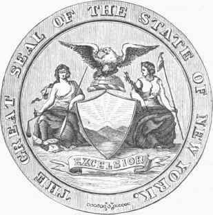 Seal of the State of New York.