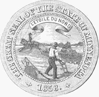State Seal of Minnesota.