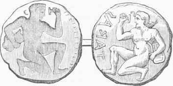 Incused Coin of Tarentum.