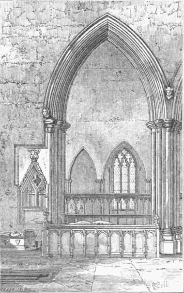 Decorated Arch (Gothic), Dorchester, Oxfordshire,