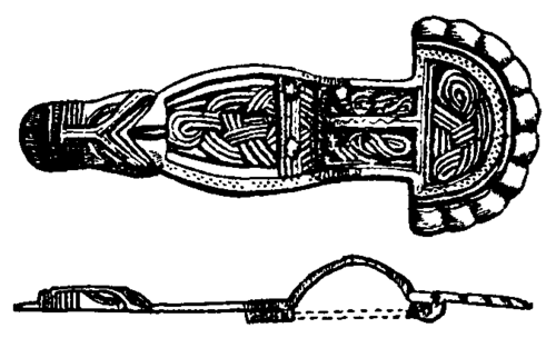 Fig. 13.  Fibula of the Frankish period.