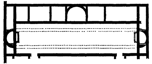 Fig. 7. Basilica of Silchester.