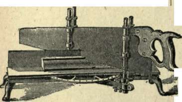 MITRE BOX AND SAW