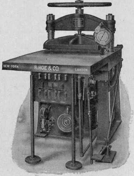 Electric Hea.ted Pneumatic Matrix Drying Machine, 1911