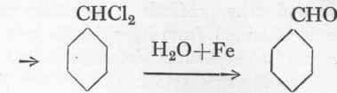 Benzaldehyde.