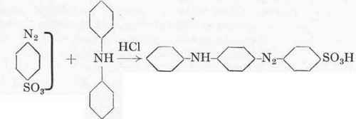 Diazo  sulphanilic acid.