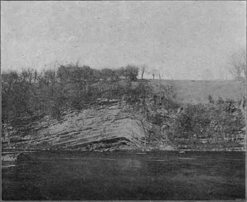 Asymmetrical open fold, High Falls, N.Y. (Photograph by van Ingen).