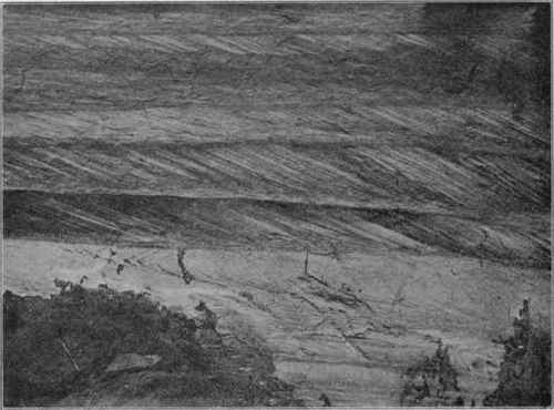 Cross bedded sands, Bennett, Nebraska. (U. S. G. S).