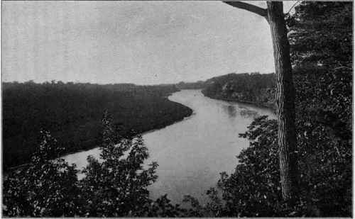 Flood plain, Genesee River, N.Y. (Photograph by van Ingen).