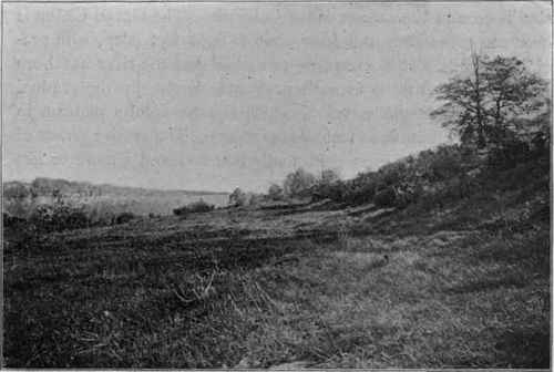 Old, high level channel of the Niagara River, below the present falls.
