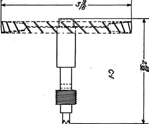 Igniting mechanism; propeller and shaft.