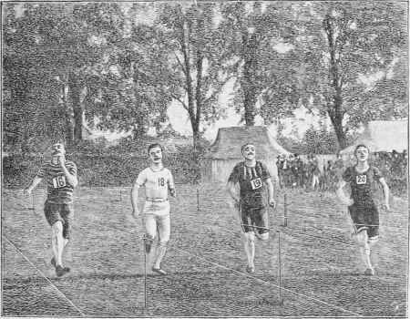 Sprinting of to day.