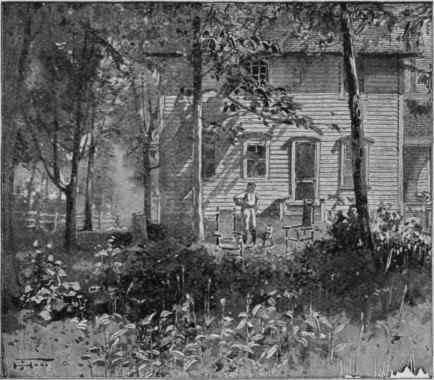 Farmhouse formerly used as a Club house by the Chicago Golf Club.
