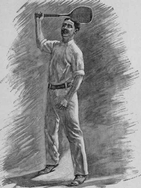 Fore handed Service.